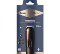 Gillette King C. Gillette Tosa Barba Elettrico Nero Ricaricabile Uomo