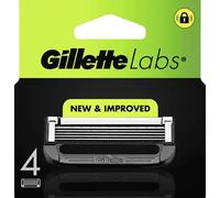 Gillette Labs 4 Lame Da Barba Usa E Getta Nuove & Originali 4 Unità