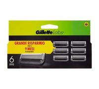 Gillette Labs Lamette di Ricambio 6 Ricariche - Lamette