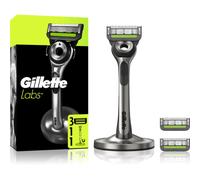 Gillette Labs rasoio con supporto + lamette di ricambio 5 pz