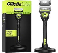 Gillette Labs Rasoio da uomo, con 1 ricarica, nero