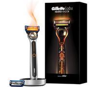 Gillette Labs Rasoio Riscaldato Starter Kit 5 Lame Ricaricabile Impermeabile