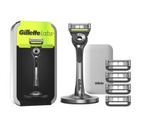 Gillette LABS RASOIO UOMO con 5 LAMETTE DA BARBA di Ricambio BASE MAGNETICA e