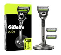 Gillette Labs rasoio con supporto + lamette di ricambio 1 pz