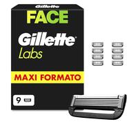Gillette Labs Xxl 9 Lamette Gillette Labs di Ricambio da 5 Lame per Rasoio Barba