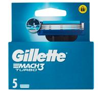 Gillette Lame Mach3 Turbo 5Pz