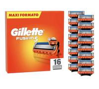 Gillette Lamette Gillette Fusion 5, 16 Lamette Di Ricambio Per Rasoio Fusion 5.
