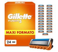 Gillette Lamette Gillette Fusion 5 24 Lamette Da Barba Di Ricambio per Rasoio