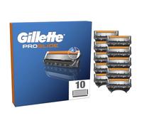 Gillette Lamette Proglide, 10 Cartucce per Rasoio Barba Uomo, Multicolore