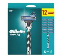 Gillette Mach 3 - 12 Ricambi + 1 Rasoio