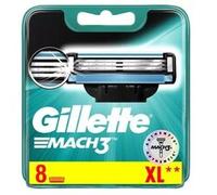 Gillette Mach3 8 pezzi - Testine di Ricambio Rasoio