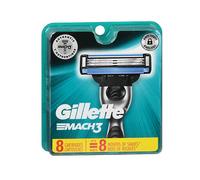 Gillette Mach3 Cartucce, 8 Pezzi