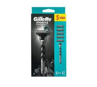 Gillette Mach3 Charcoal rasoio + 5 testine