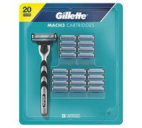 Gillette Mach3 - Lama per rasoio da uomo, 20 ct.