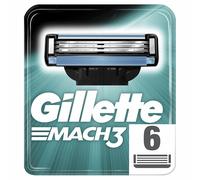 Gillette Mach3 Lamette Rasoio per Uomini, 6er Pacco) Originale