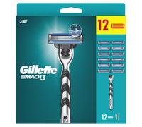 Rasoio Con 12 Lamette Sostituibili - Gillette Mach3