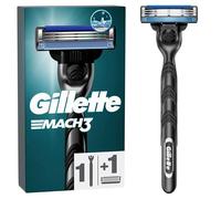 Gillette Mach3 - Rasoio da uomo, 1 rasoio Gillette e 1 lama di ricambio