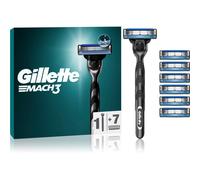 Gillette Mach3 rasoio + lame di ricambio 7 pz