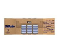 Gillette Mach3 Regolabarba Uomo, Lame Rasoio a Mano Libera, 1 Manico e 11 Lamette da Barba da 3 Lame, Facile Risciacquo, con Gel Lubrificante, Fino a 15 Rasature con 1 Testina