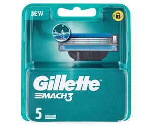 Gillette Mach3 Ricambi New 5pz
