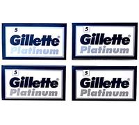 Gillette Platinum Lamette a doppio filo, 20 lamette