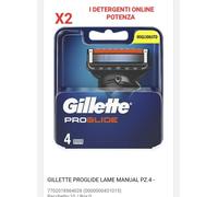 Gillette PROGLIDE 4 RICAMBI A 5 Lamette per Rasoi - 2 CONFEZIONI
