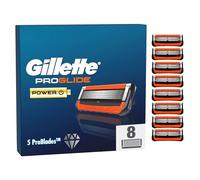 Gillette Proglide Power Lamette Da Barba per Rasoio Barba Manuale, 8 Lamette Gillette Proglide di Ricambio per Rasatura Profonda Uomo, Lame di Precisione per Rasoio Manuale Uomo