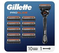 Gillette ProGlide Rasoio da uomo, 1 Gillette, ProGlide, 10 lame di ricambio per rasoio, realizzato per precisione