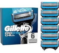 Gillette ProShield Chill - 6 lame di ricambio per rasoio a umido da uomo con lama a 5 vie