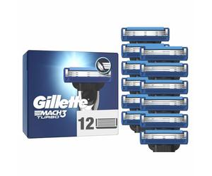 Gillette Rasierklingen Mach3 Turbo 12 St?ck (8700216503679)