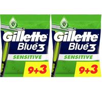 Gillette Rasoio Da Uomo Usa E Getta, Rasoio A 3 Lame, Confezione da 24