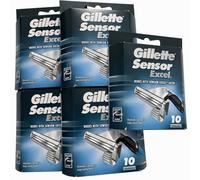 Gillette Sensor Excel-50 Count (5 x 10)