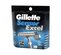 Gillette Sensor Excel - Lame per rasoio, 10 lame x 3