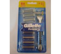 Gillette Sensor3 Comfort Gel Rasoio e Ricariche a 3 Lame (OFFERTA)