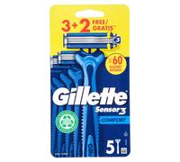 Gillette Sensor3 Comfort Rasoi Usa E Getta 3+2