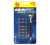 Gillette Sensor3 Comfort with 1 razor and 6 blades