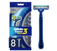 Gillette Sensor3 - Rasoi usa e getta da uomo, 8 pezzi