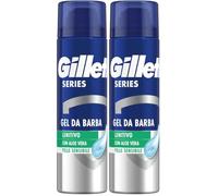 Gillette Series Gel Da Barba Lenitivo Con Aloe Vera, 200ml (Confezione da 2)