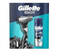 Gillette Set Cosmetico Mach3 Charcoal - Set rasatura