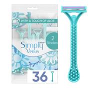 Gillette Simply Venus - 2 rasoi usa e getta da donna, 36 pezzi (4 confezioni da 9 rasoi)