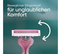 Gillette Simply Venus 3 - Rasoio da donna, 6 rasoi usa e getta