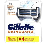 Gillette Skinguard Sensibile Rasoio Lama Adulti per Tutti Pelle Tipo Ricarica 4