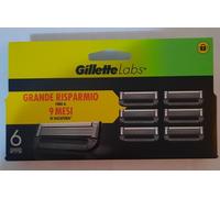 Lamette di ricambio per Rasoio Labs 6 Ricariche