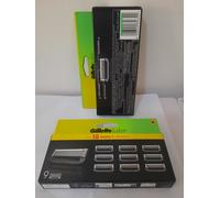 Gillette Testine di ricambio 5 Lame x Rasoio Labs, Heated Razor (Scegli dal Menù