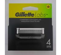 Gillette Testine di ricambio 5 Lame x Rasoio Labs, Heated Razor (Scegli dal Menù