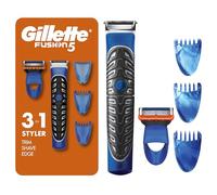 Gillette, uomo, barba, Styler multiuso: Razor & Edger - Fusion rasoi per uomini/Styler