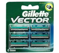 Gillette Vector - Manico per rasoio Atra Plus con cartuccia a 2 lame NIB -...