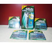 Gillette Vector Razor 1 rasoio e 17 lame doppie spedizione gratuita in tutto ...