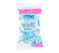Gillette Venus 10 Confezioni Rasoio Bilama Simply 2 Usa&Getta 4+2Pezzi Metallico Contemporaneo Donna