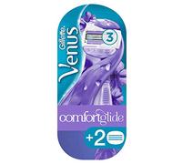 Gillette Venus ComfortGlide Breeze - Rasoio da donna con cuscinetto in gel per la protezione della pelle, rasoio da donna + 2 lame